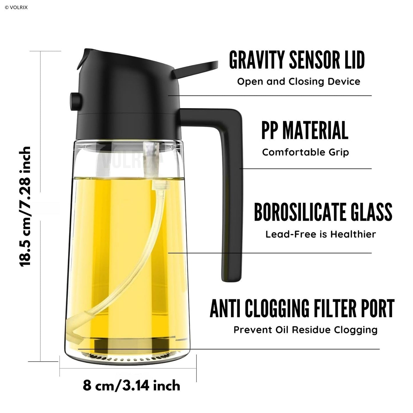 Premium 2-in-1 Oil Spray Dispenser™