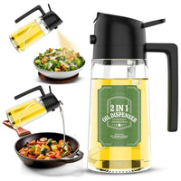 Premium 2-in-1 Oil Spray Dispenser™