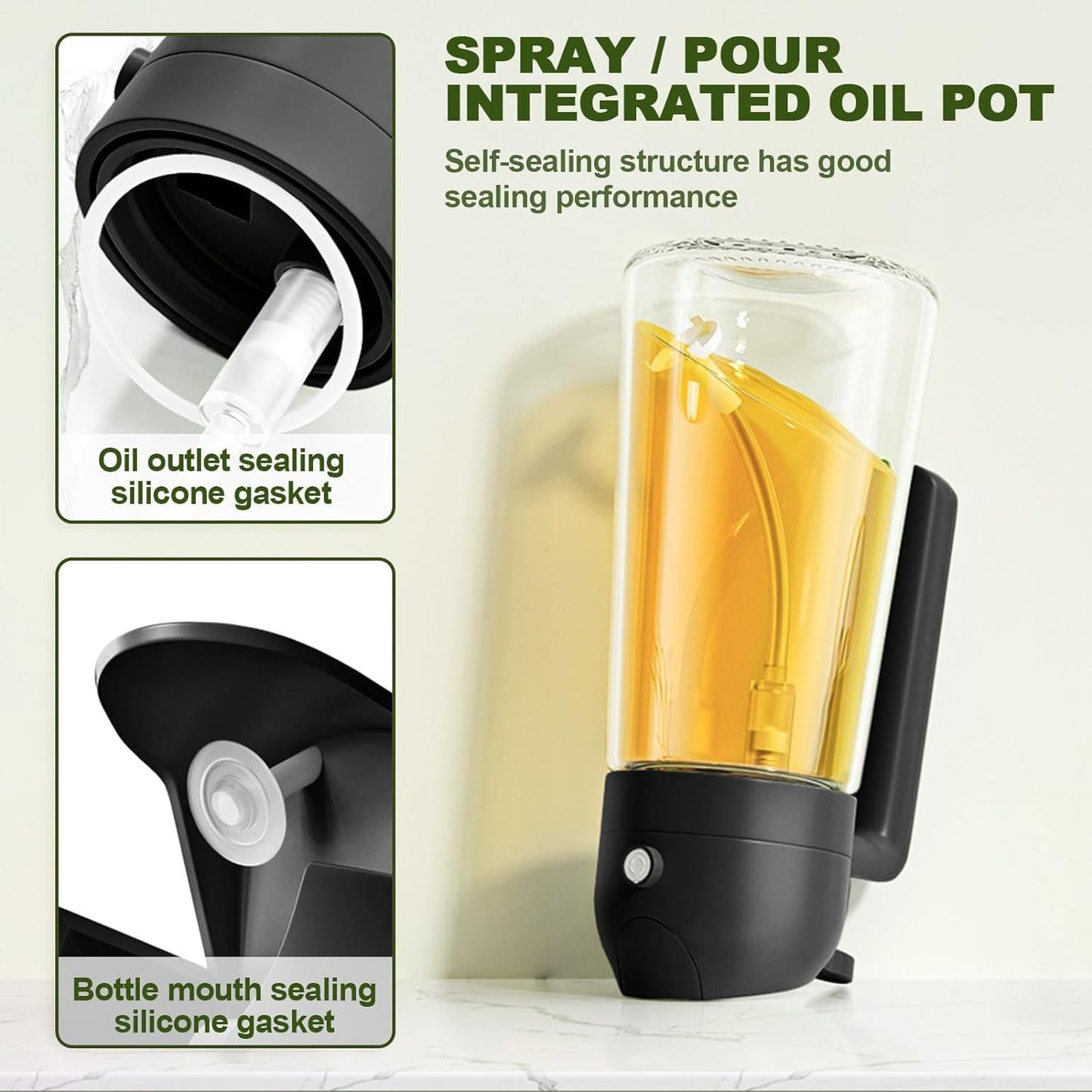 Premium 2-in-1 Oil Spray Dispenser™